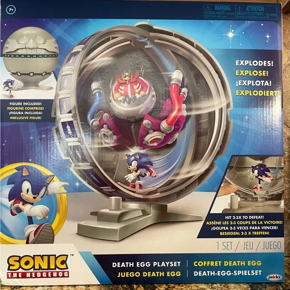 Sonic the Hedgehog. Death Egg Playset - Gray - Picture 1 of 5